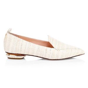 Nicholas kirkwood tweed loafers 40